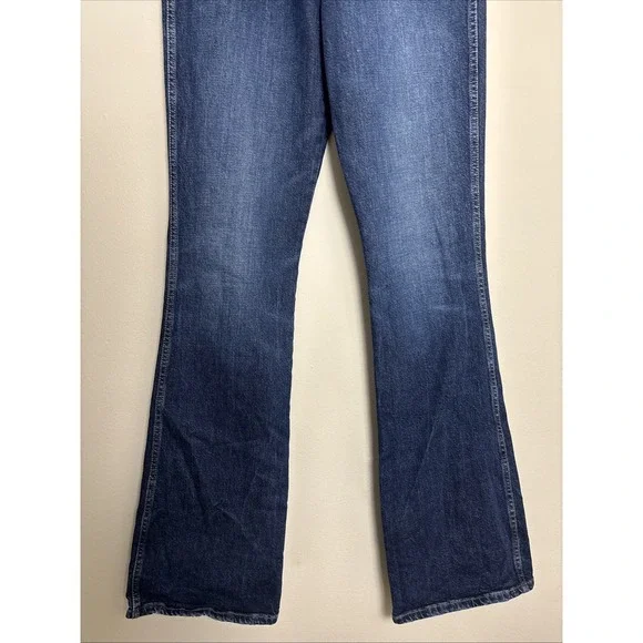 Wrangler Women's Jeans 31x36 High Rise Boot Cut Denim Westward 626 Dark Wash Vtg - Picture 3 of 15